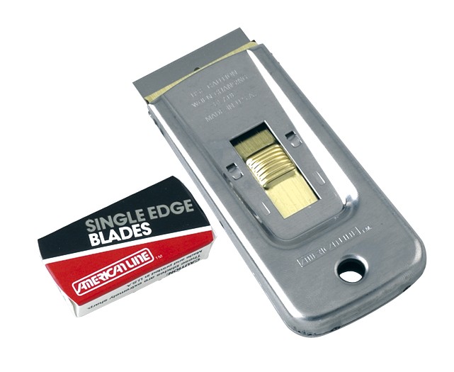 AL66445 Window Scraper - Retractable Blade