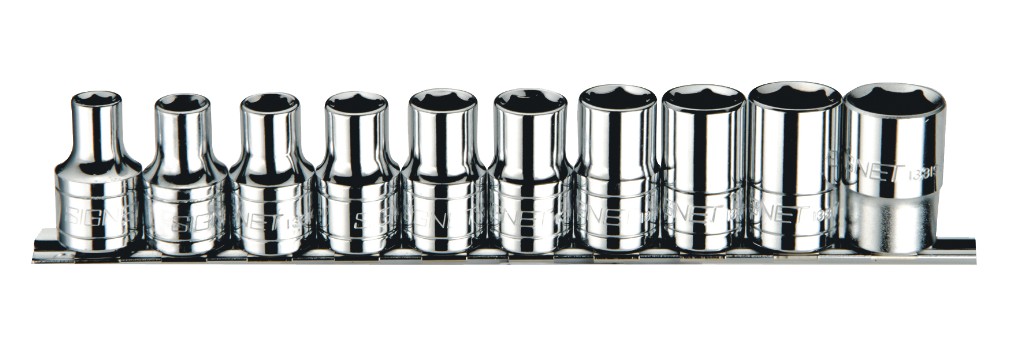 S13150 SAE Socket Set - 10 piece 1/2" and 3/8" Drive