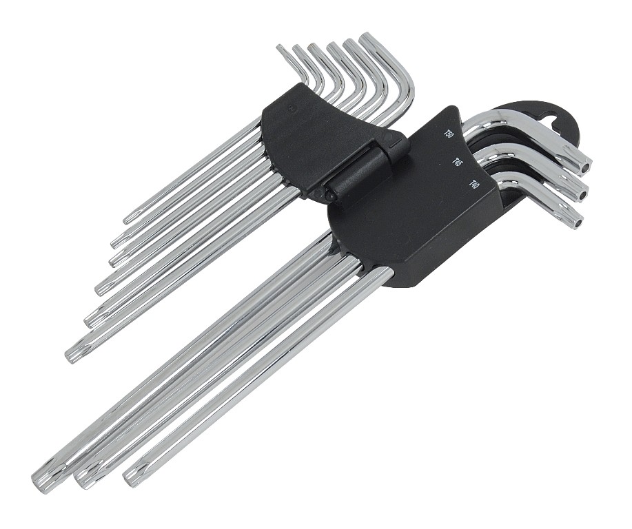 T222100 Torx Key Set -9piece Magnetic Tips