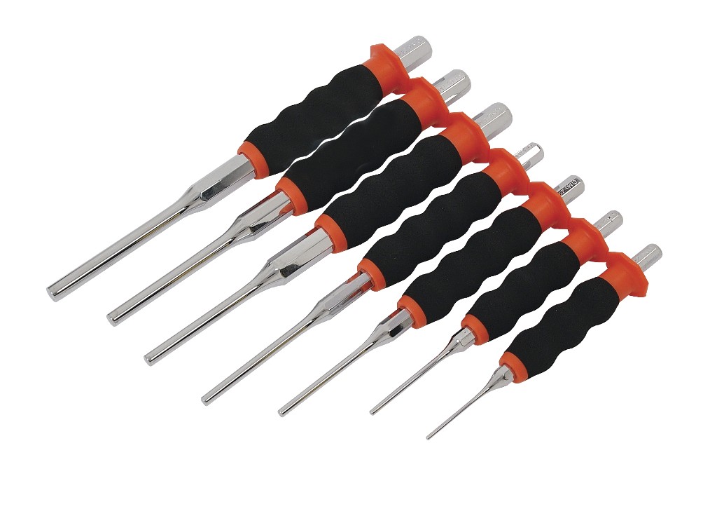T252600 Parallel Pin Punch Set - 7piece