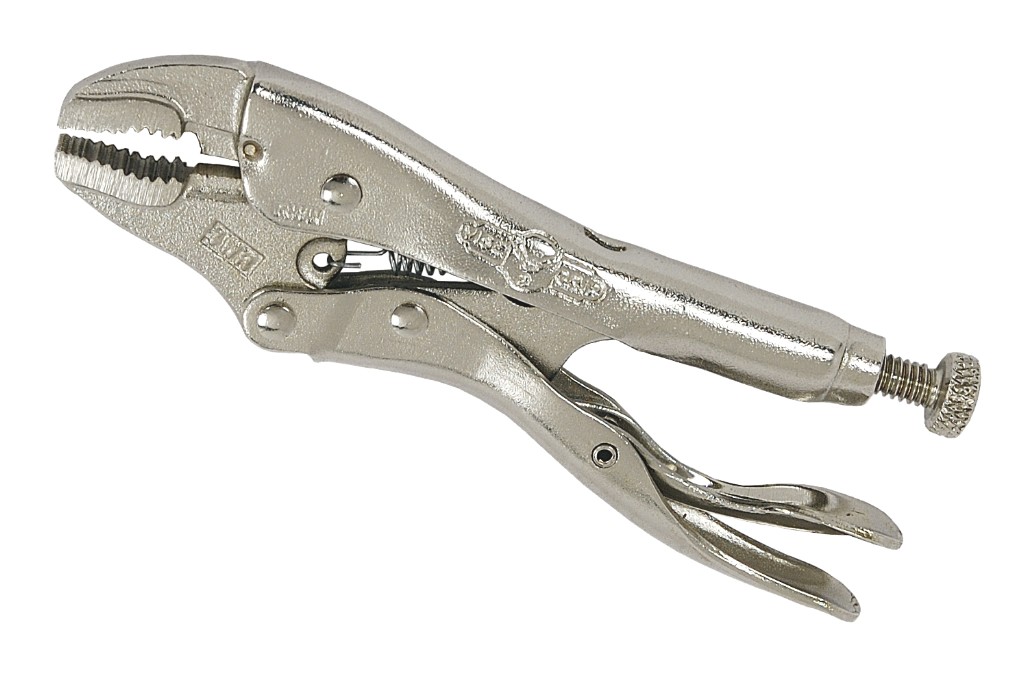 V4WR Curved Jaw with Wire Cutter - 4"