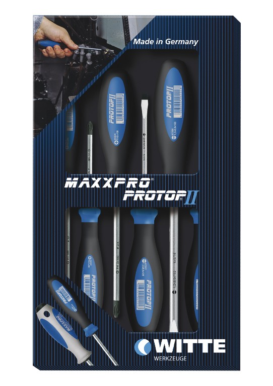 W670039 Screwdriver Set - 5piece; Flat and Phillips - Click Image to Close