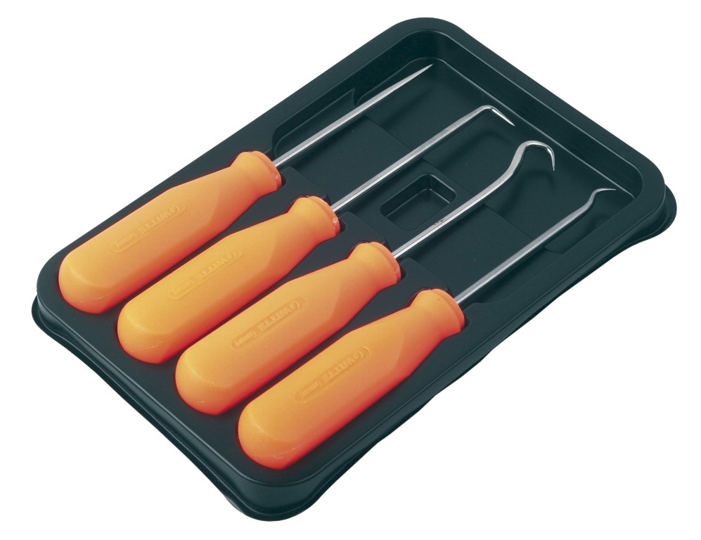 WHPS-OR Hook and Pick Set - 4piece, 6" Mini