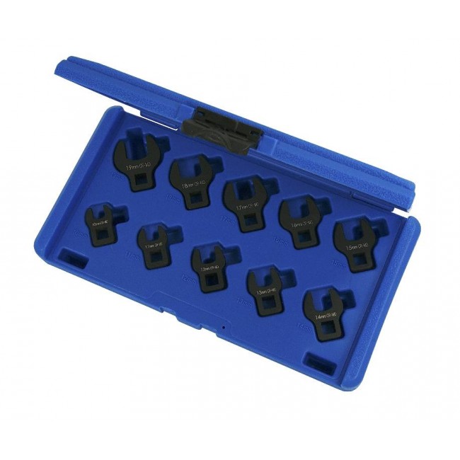 T214200 10pc Crowfoot Wrench Set - 3/8" Drive